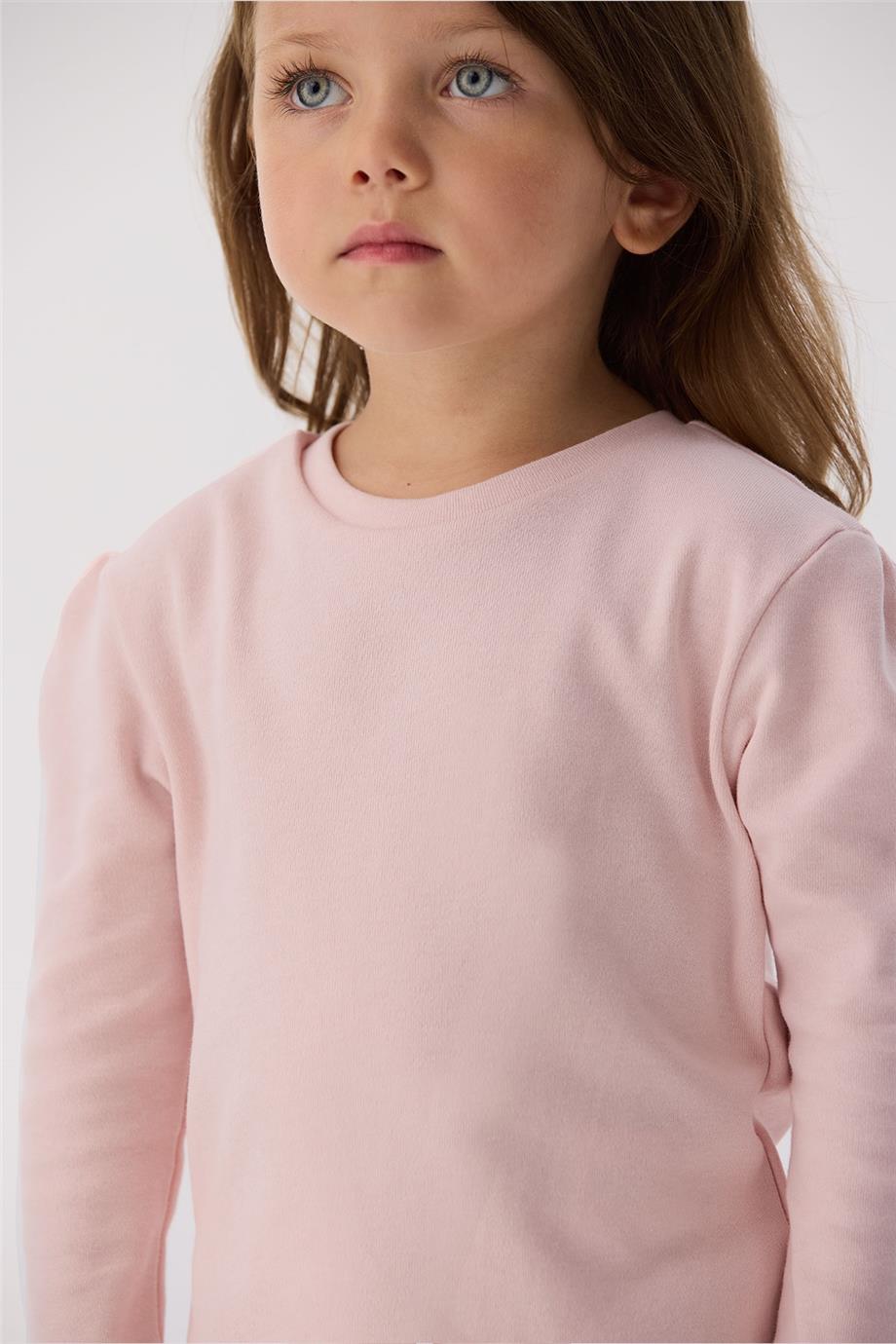 Tyess Basic Kız Bebek Pembe T-Shirt