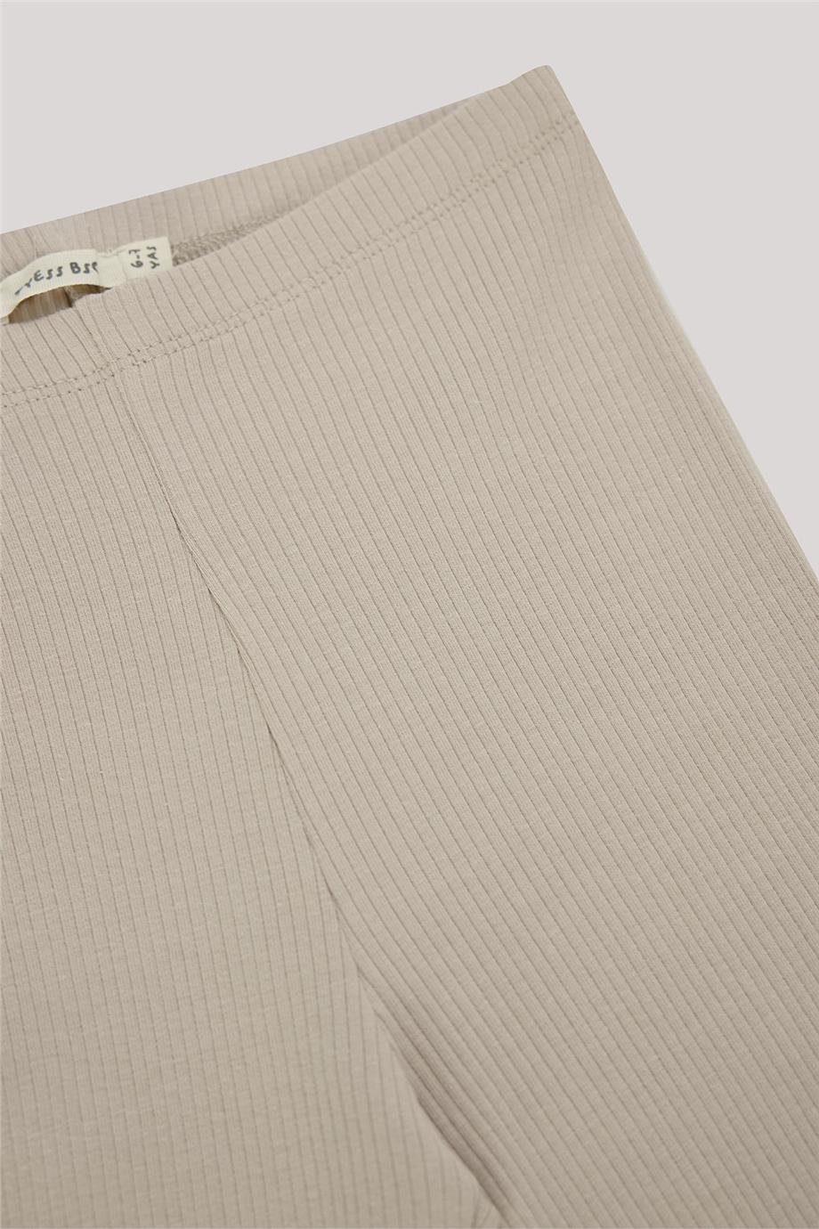 Tyess Basic Kız Çocuk Bej Tayt