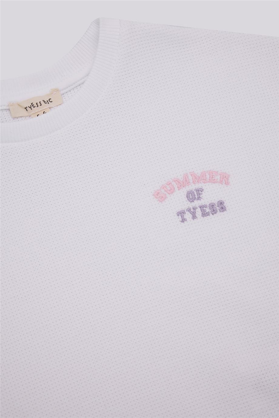 Tyess Basic Girl White SetsTyess Basic Girl White Sets
