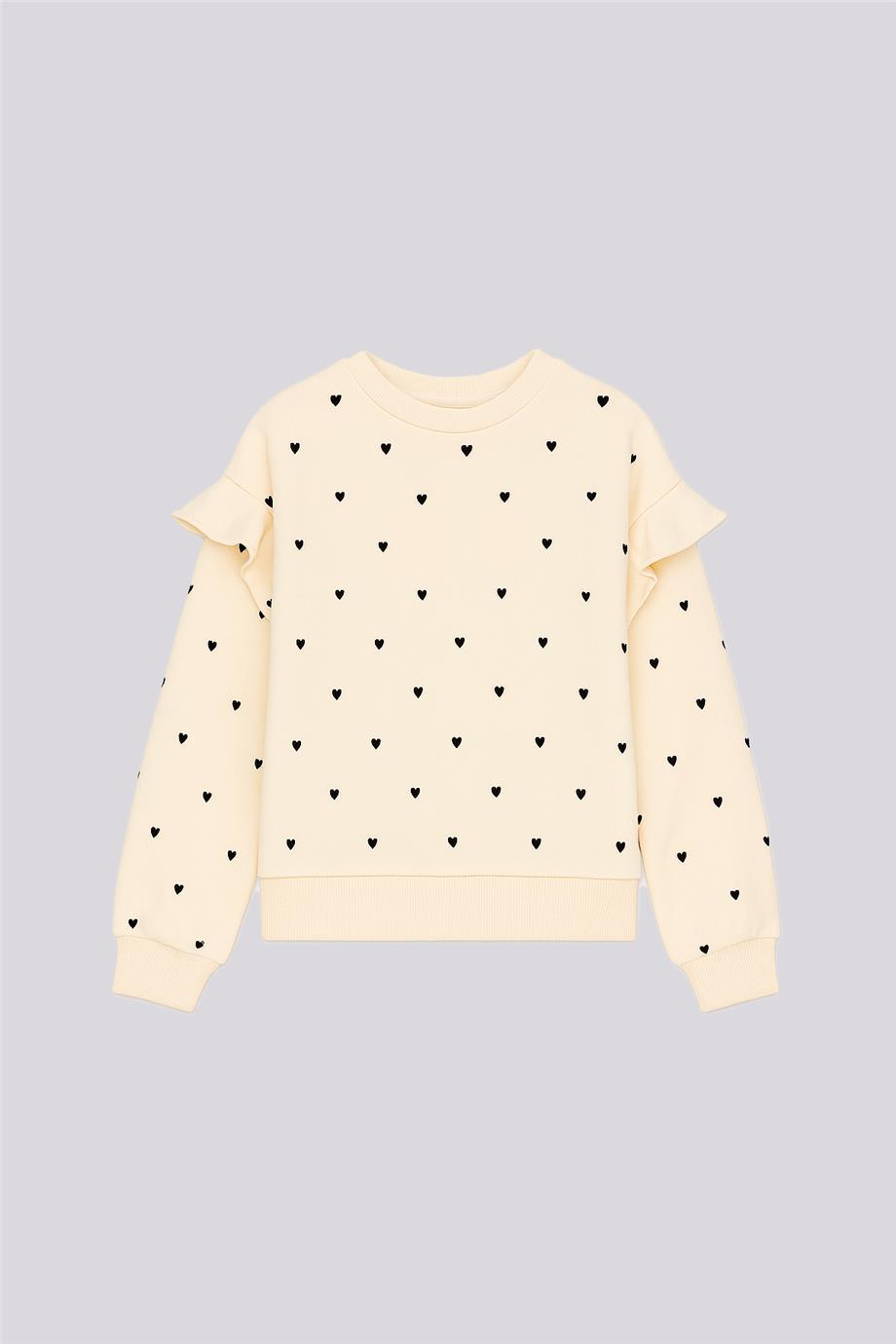 Tyess Basic Kız Çocuk Desenli Eşofman TakımTyess Basic Kız Çocuk Desenli Eşofman Takım