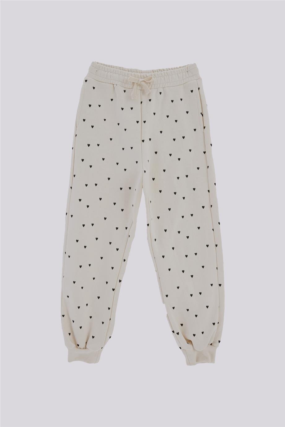 Tyess Basic Kız Çocuk Desenli Eşofman TakımTyess Basic Kız Çocuk Desenli Eşofman Takım