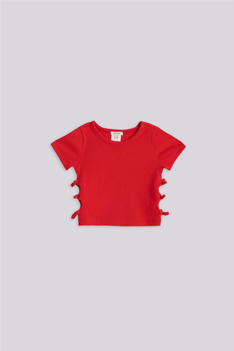 Tyess Basic Girl Red TshirtTyess Basic Girl Red Tshirt