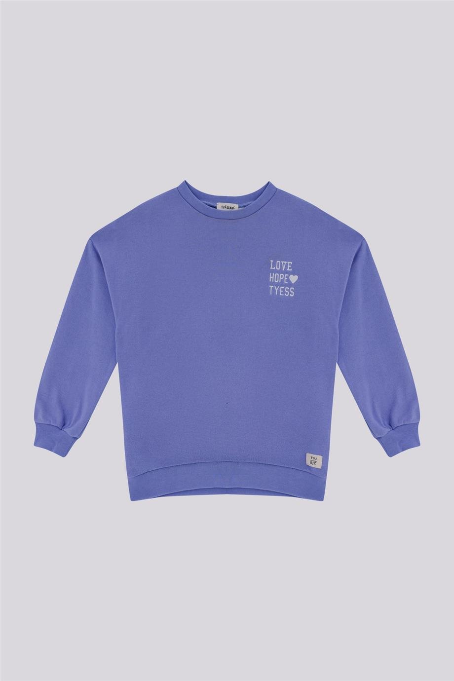 Tyess Basic Kız Çocuk Mor Eşofman TakımıTyess Basic Kız Çocuk Mor Eşofman Takımı