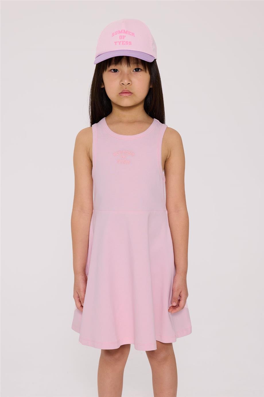 Tyess Basic Kız Çocuk Pembe ElbiseTyess Basic Kız Çocuk Pembe Elbise