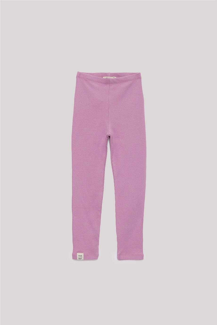 Tyess Basic Kız Çocuk Pembe Tayt