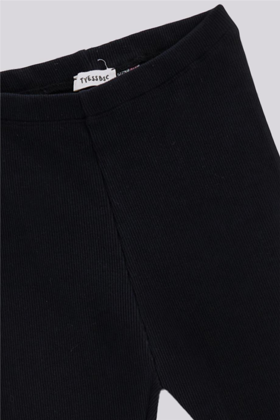 Tyess Basic Kız Çocuk Siyah Eşofman TakımTyess Basic Kız Çocuk Siyah Eşofman Takım