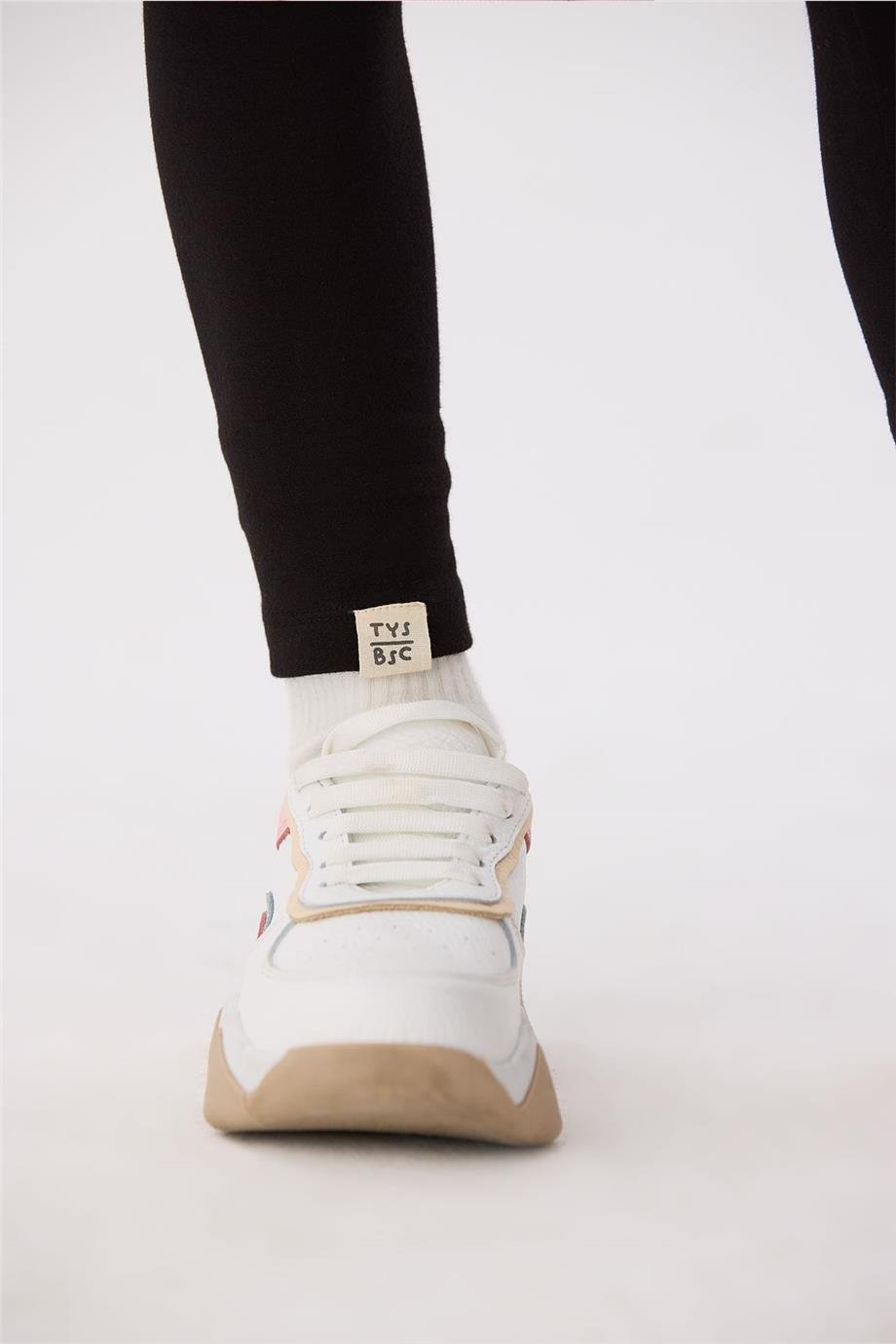 Tyess Basic Kız Çocuk Siyah Tayt