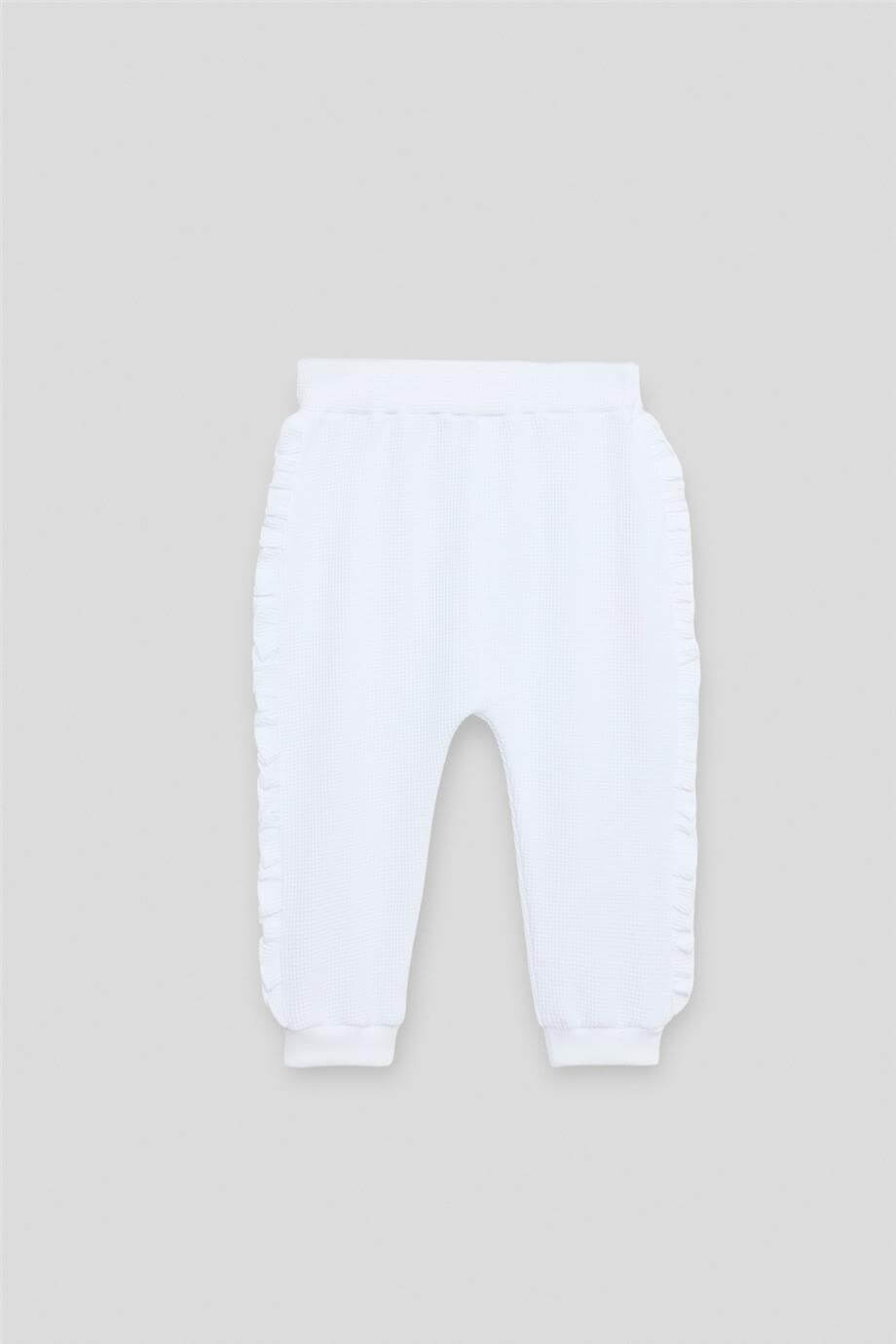 Tyess BSC Kız Bebek Beyaz Eşofman TakımTyess BSC Kız Bebek Beyaz Eşofman Takım