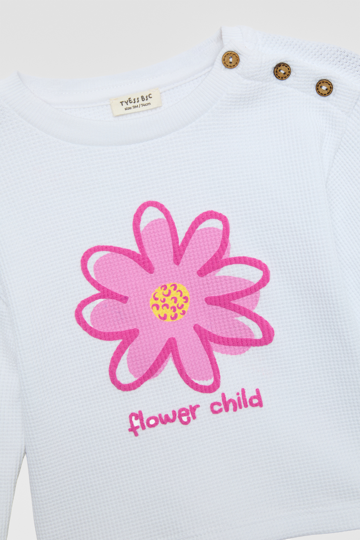 Tyess BSC Kız Bebek Beyaz Eşofman TakımTyess BSC Kız Bebek Beyaz Eşofman Takım