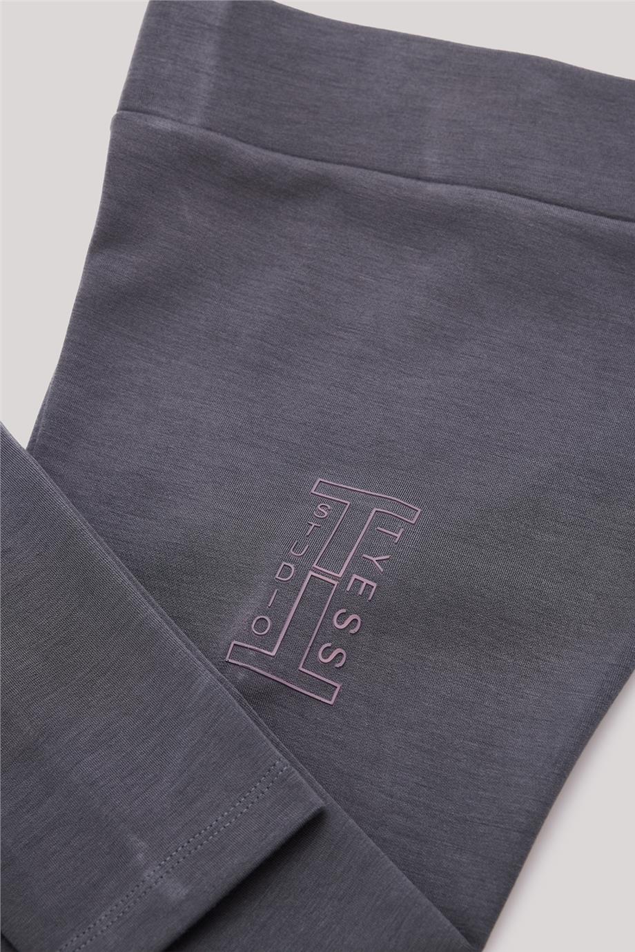 Tyess Kız Çocuk Antrasit Tayt