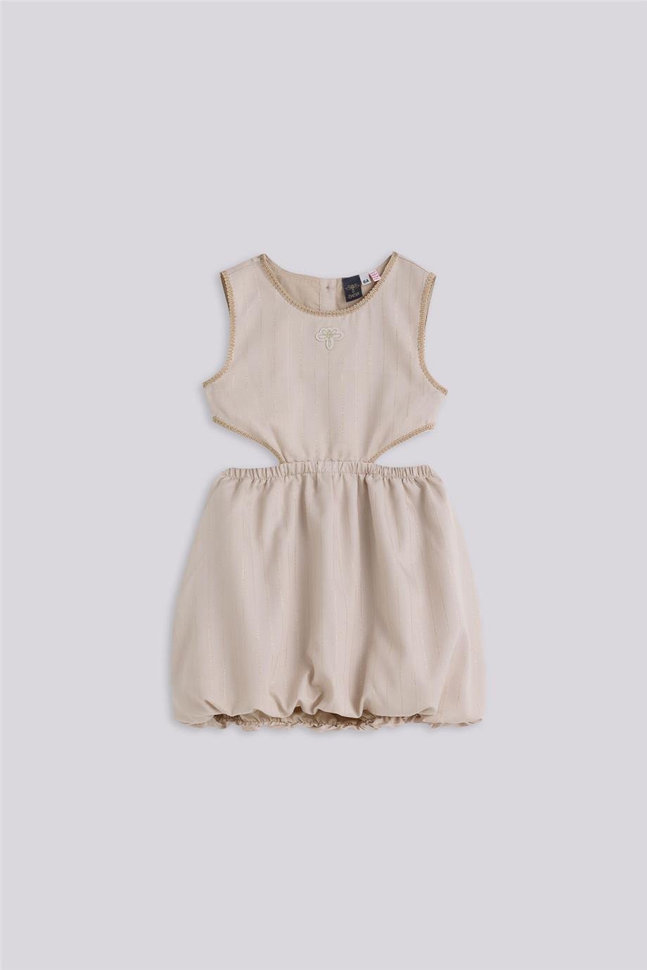 Tyess Girl Beige DressTyess Girl Beige Dress
