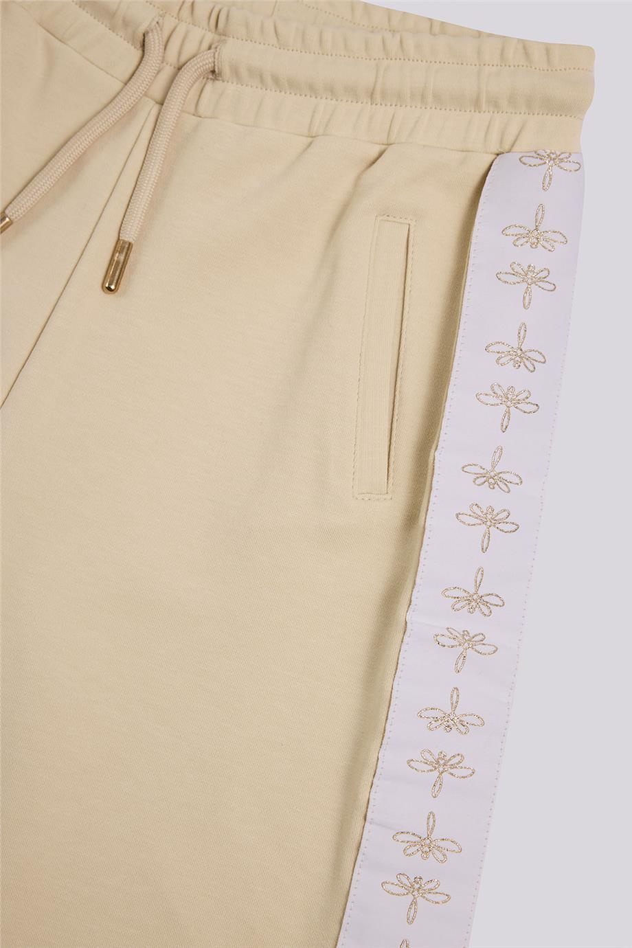 Tyess Kız Çocuk Bej Eşofman AltıTyess Kız Çocuk Bej Eşofman Altı