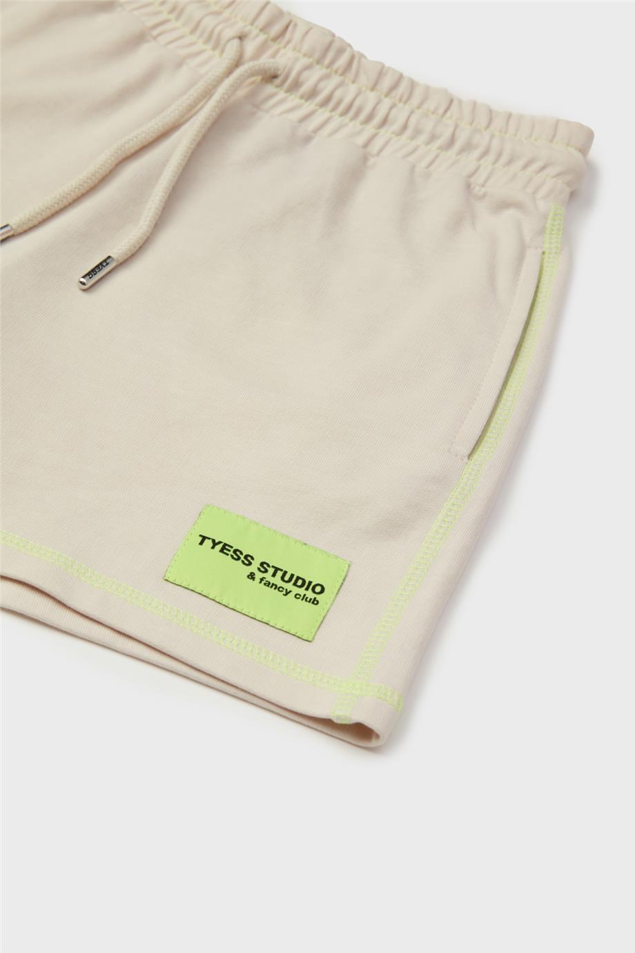 Tyess Kız Çocuk Bej Şort
