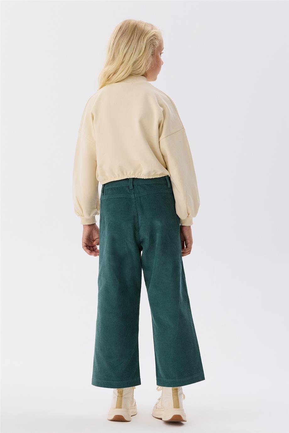 Tyess Kız Çocuk Bej Sweatshirt