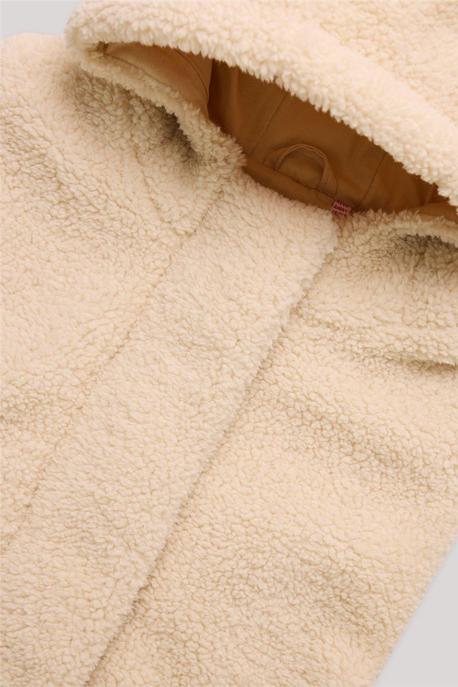 Tyess Kız Çocuk Bej Yelek