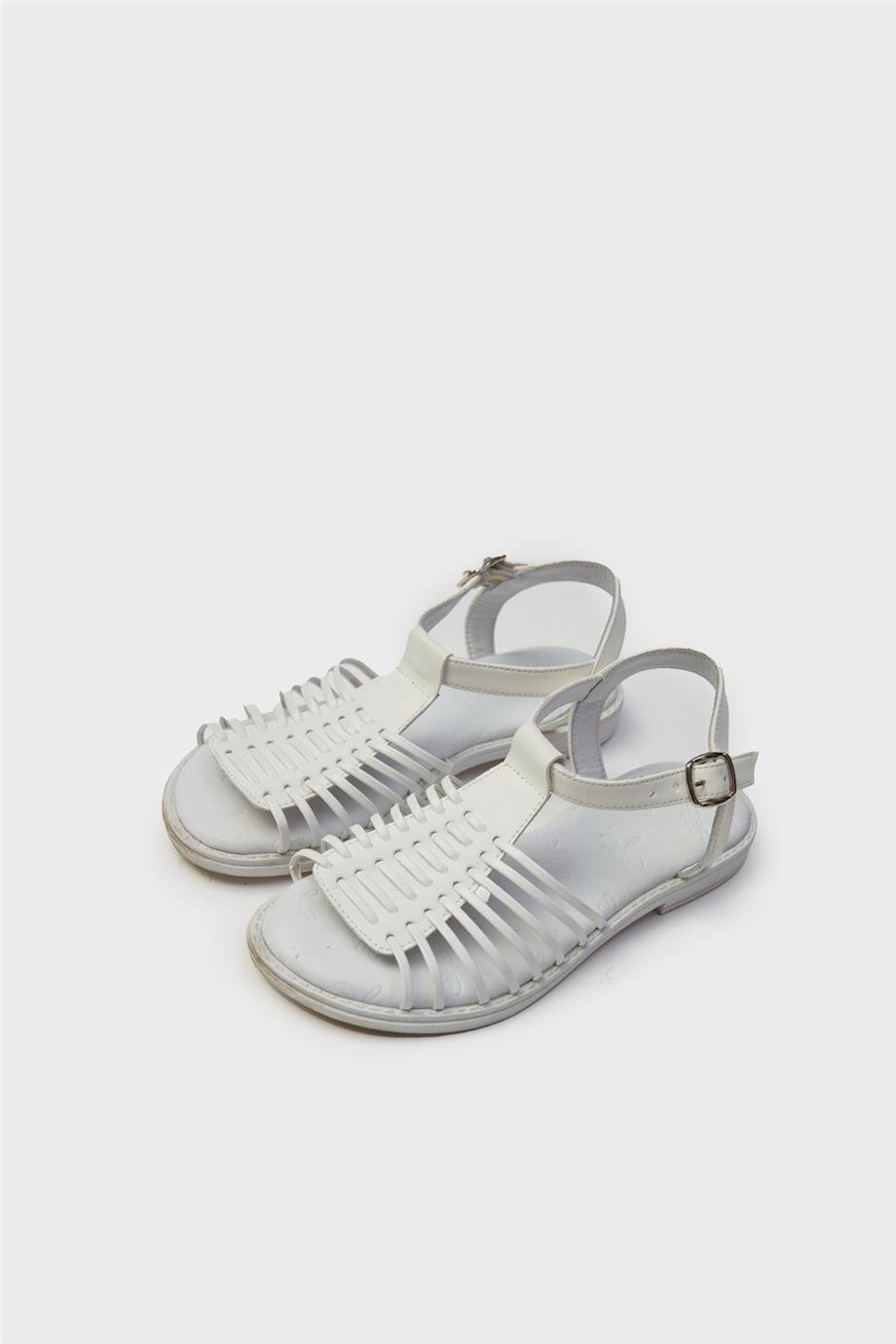 Tyess Kız Çocuk Beyaz Ayakkabı