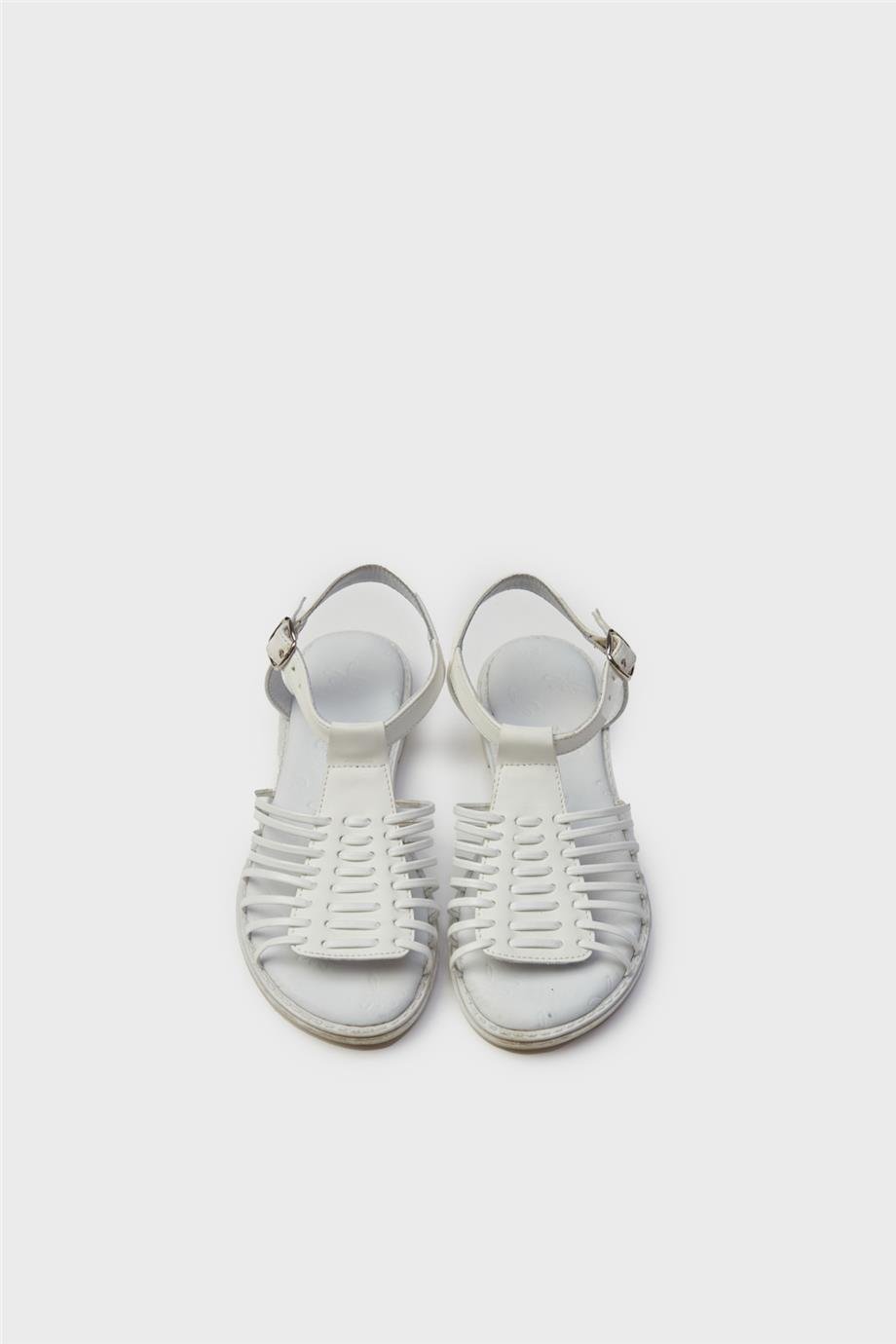 Tyess Kız Çocuk Beyaz Ayakkabı