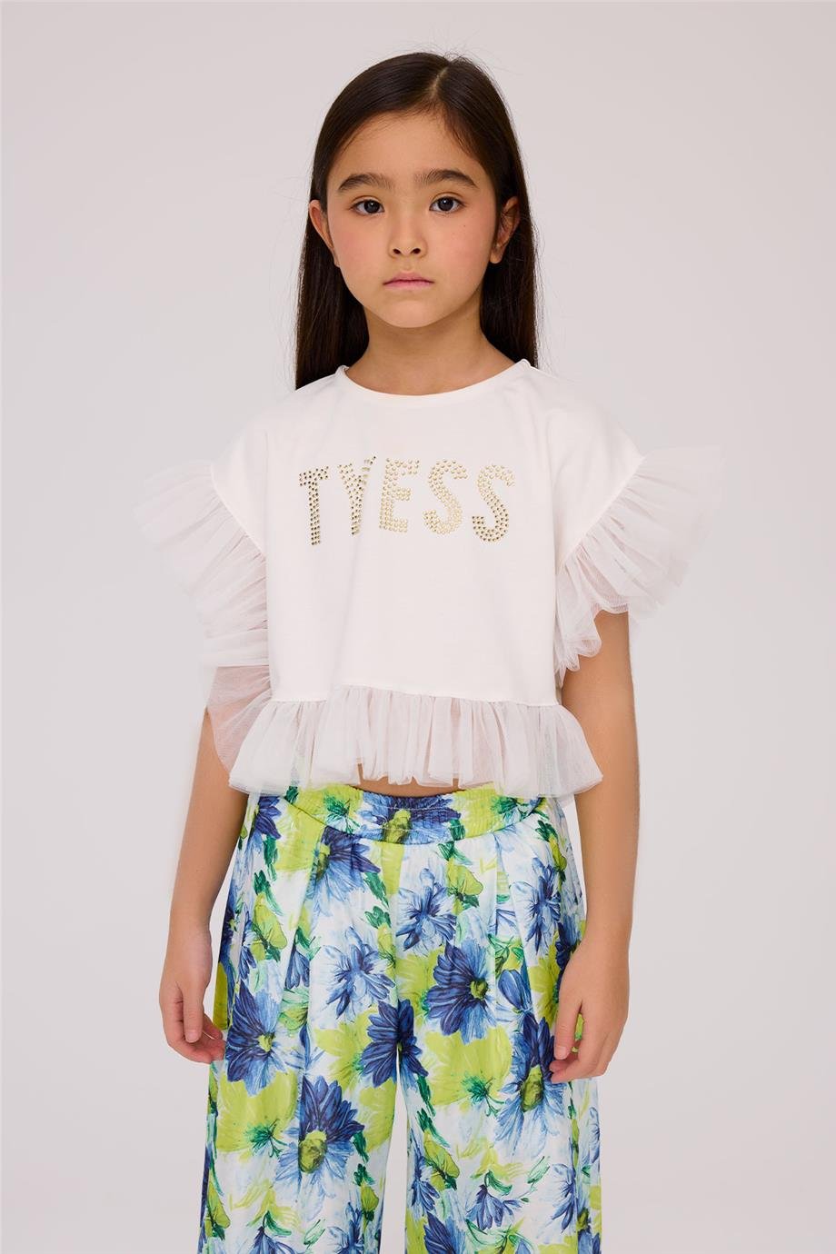 Tyess Girl White BlouseTyess Girl White Blouse
