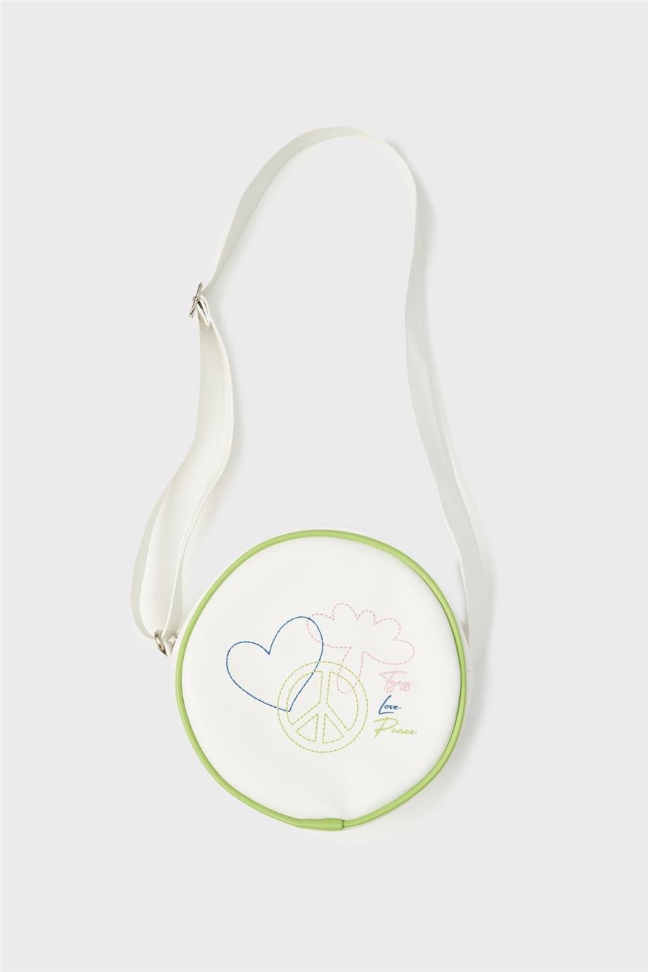 Tyess Kız Çocuk Beyaz Çanta