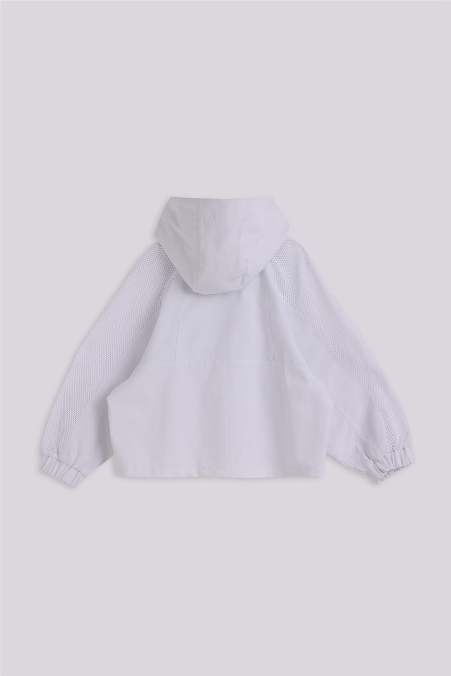 Tyess Girl White Tracksuit TopTyess Girl White Tracksuit Top