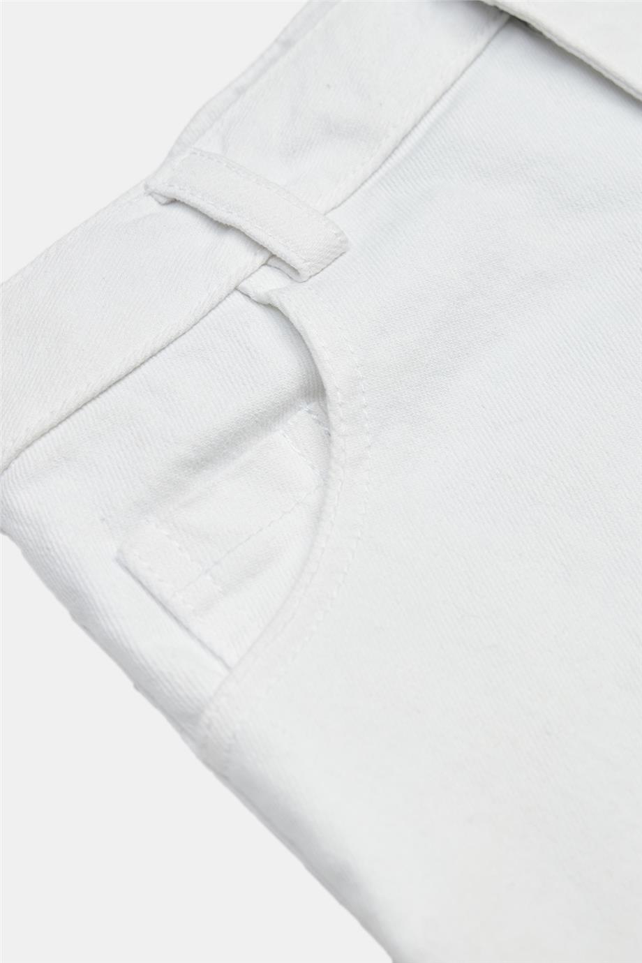 Tyess Kız Çocuk Beyaz Etek