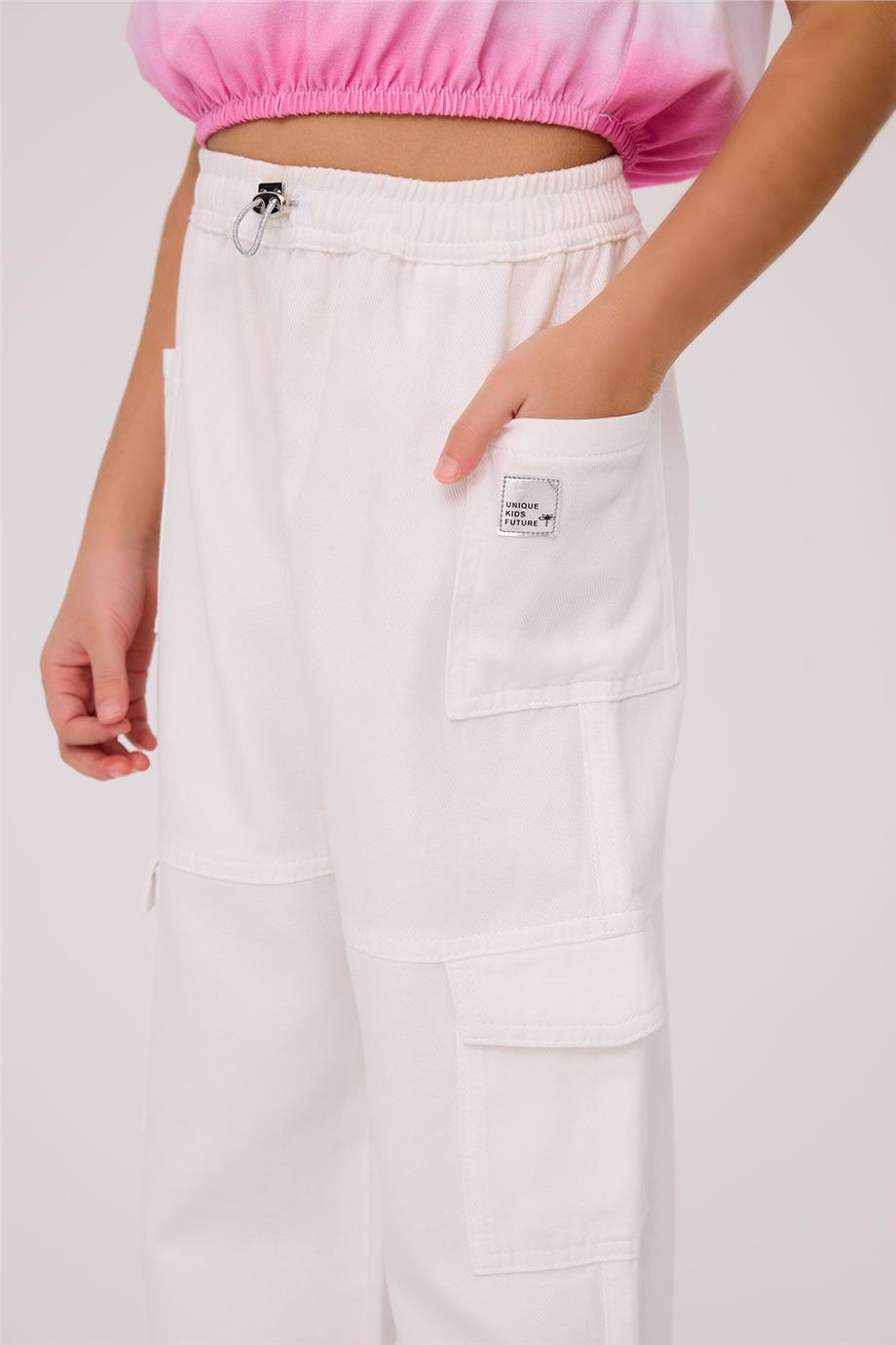 Tyess Girl White TrousersTyess Girl White Trousers