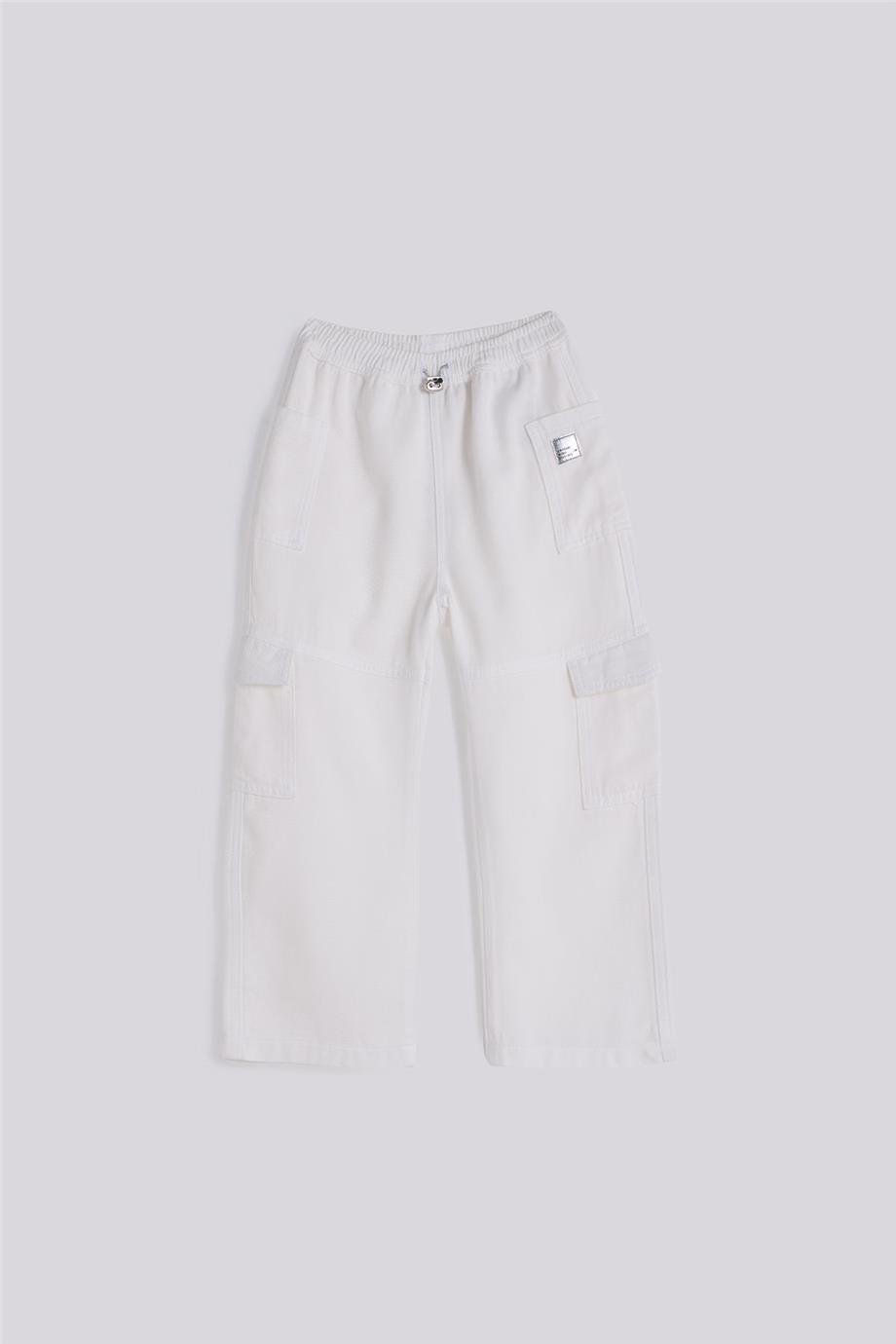 Tyess Girl White TrousersTyess Girl White Trousers