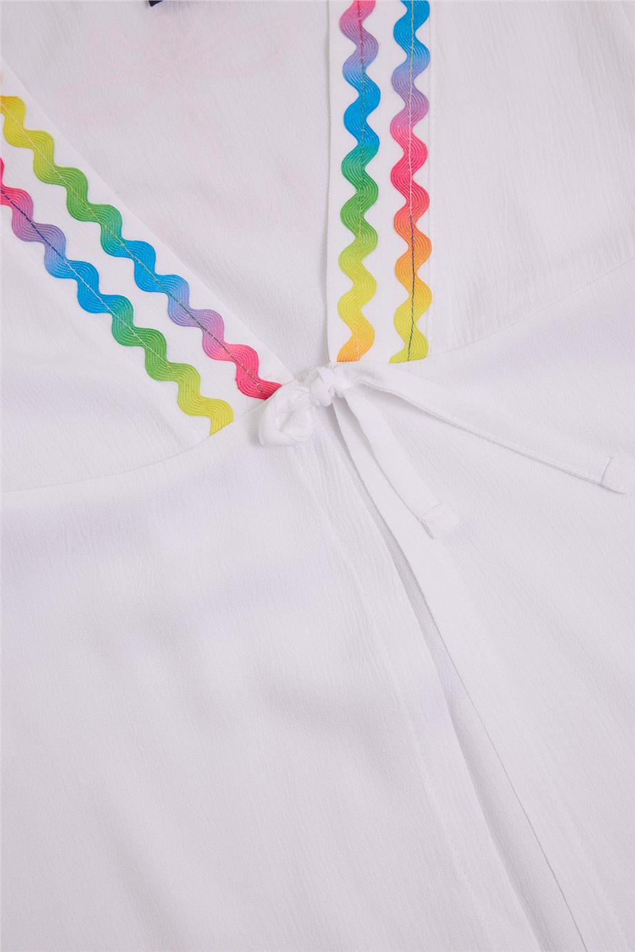 Tyess Girl White Pareo Tyess Girl White Pareo 