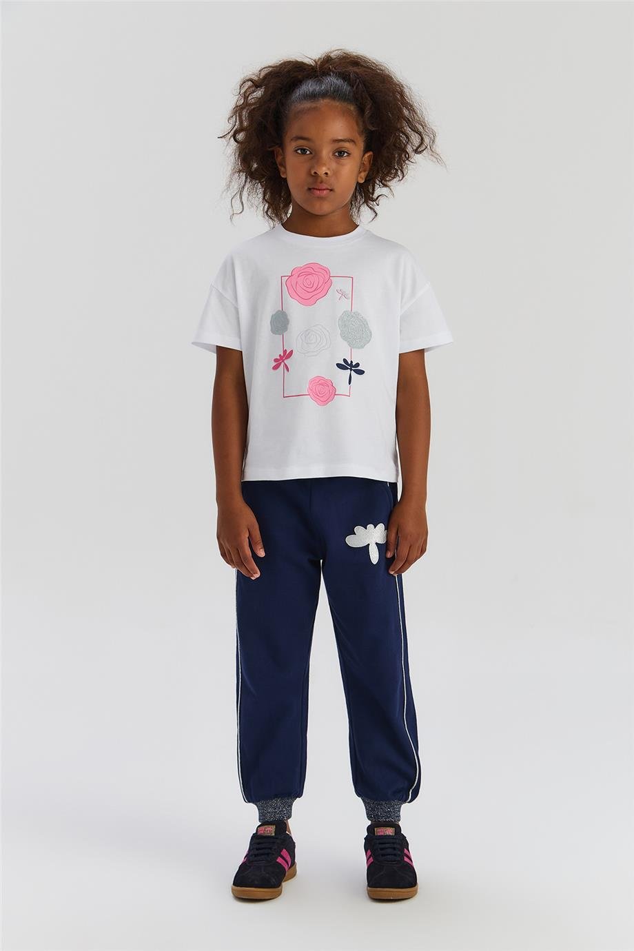 Tyess Kız Çocuk Beyaz SweatshirtTyess Kız Çocuk Beyaz Sweatshirt