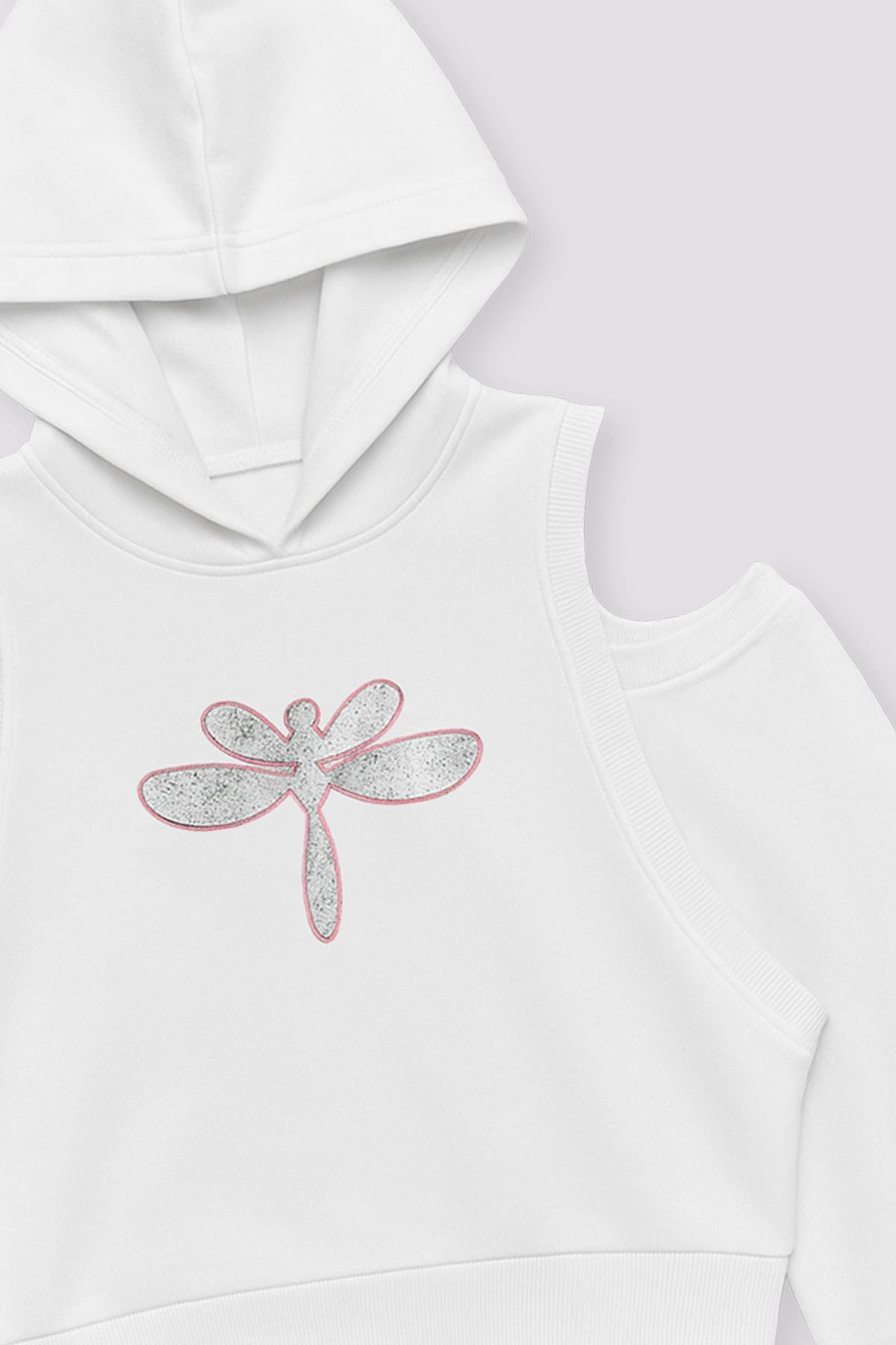 Tyess Kız Çocuk Beyaz T-ShirtTyess Kız Çocuk Beyaz T-Shirt