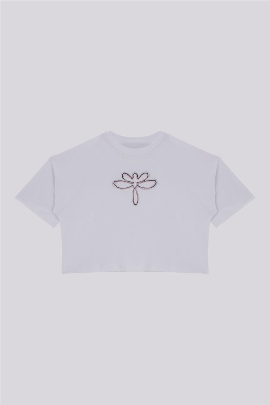 Tyess Kız Çocuk Beyaz TshirtTyess Kız Çocuk Beyaz Tshirt