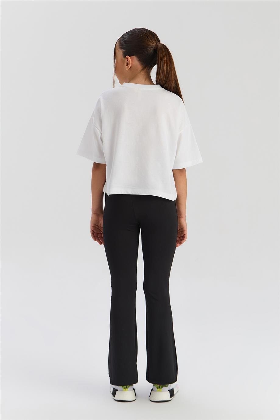 Tyess Kız Çocuk Beyaz TshirtTyess Kız Çocuk Beyaz Tshirt