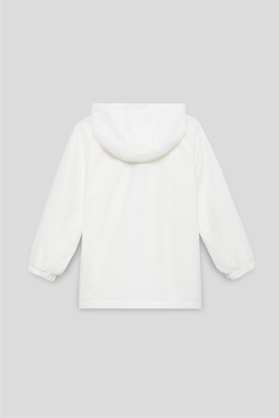 Tyess Girl White RaincoatTyess Girl White Raincoat