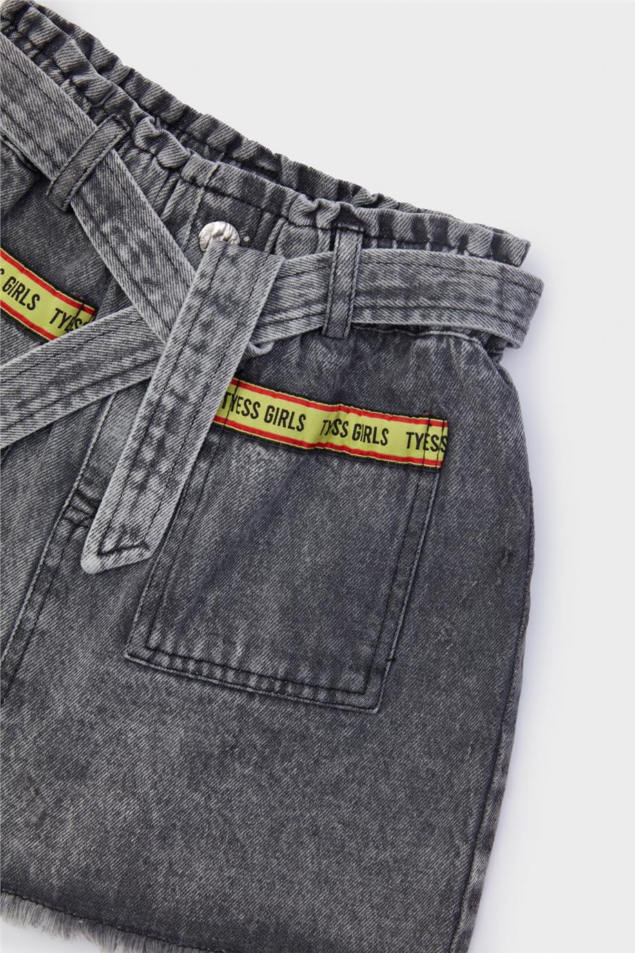 Tyess Kız Çocuk Denim Etek