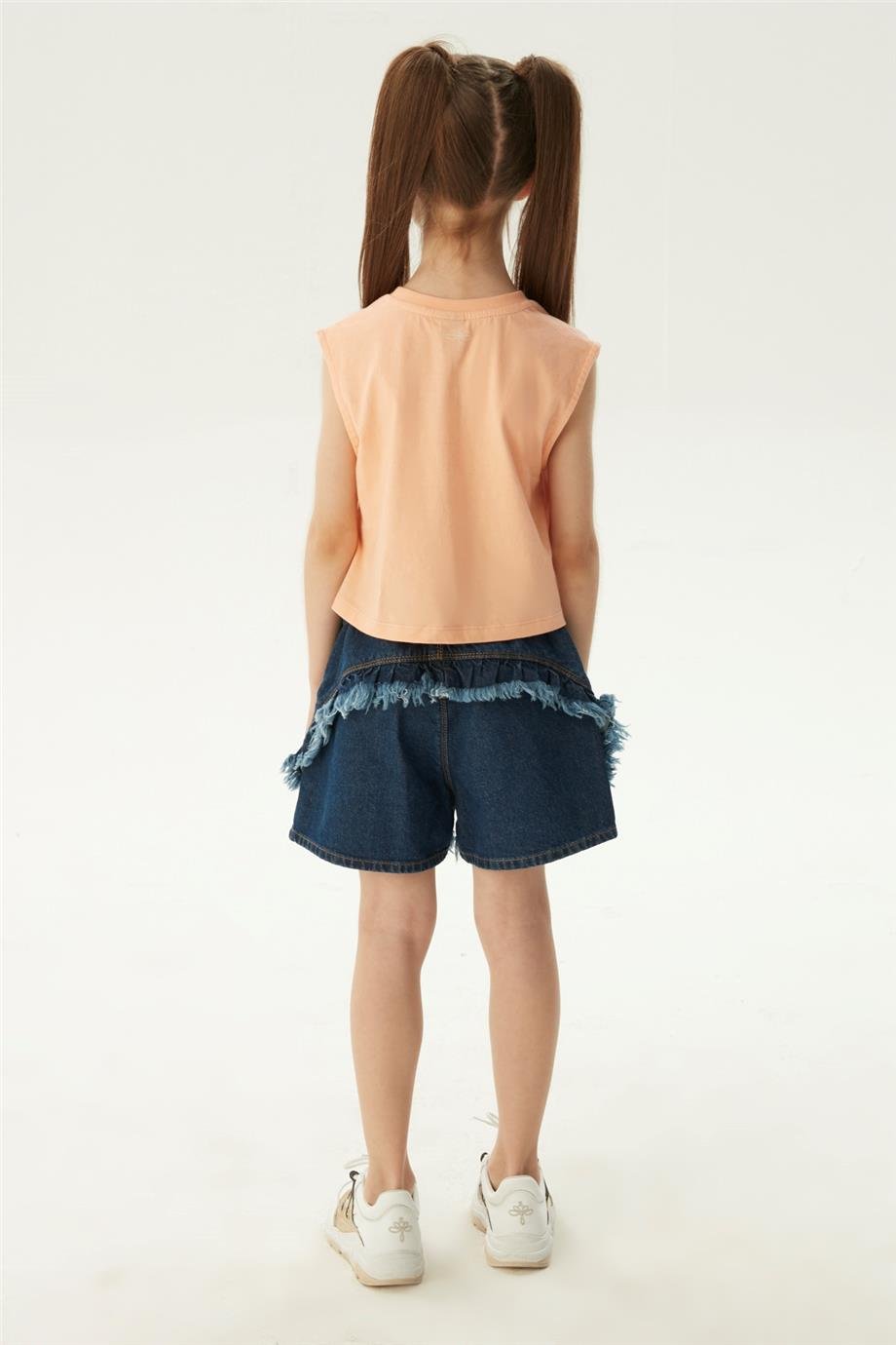 Tyess Kız Çocuk Denim Şort