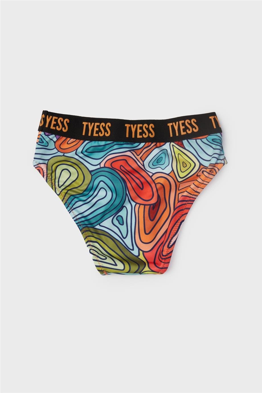 Tyess Kız Çocuk Desenli Bikini