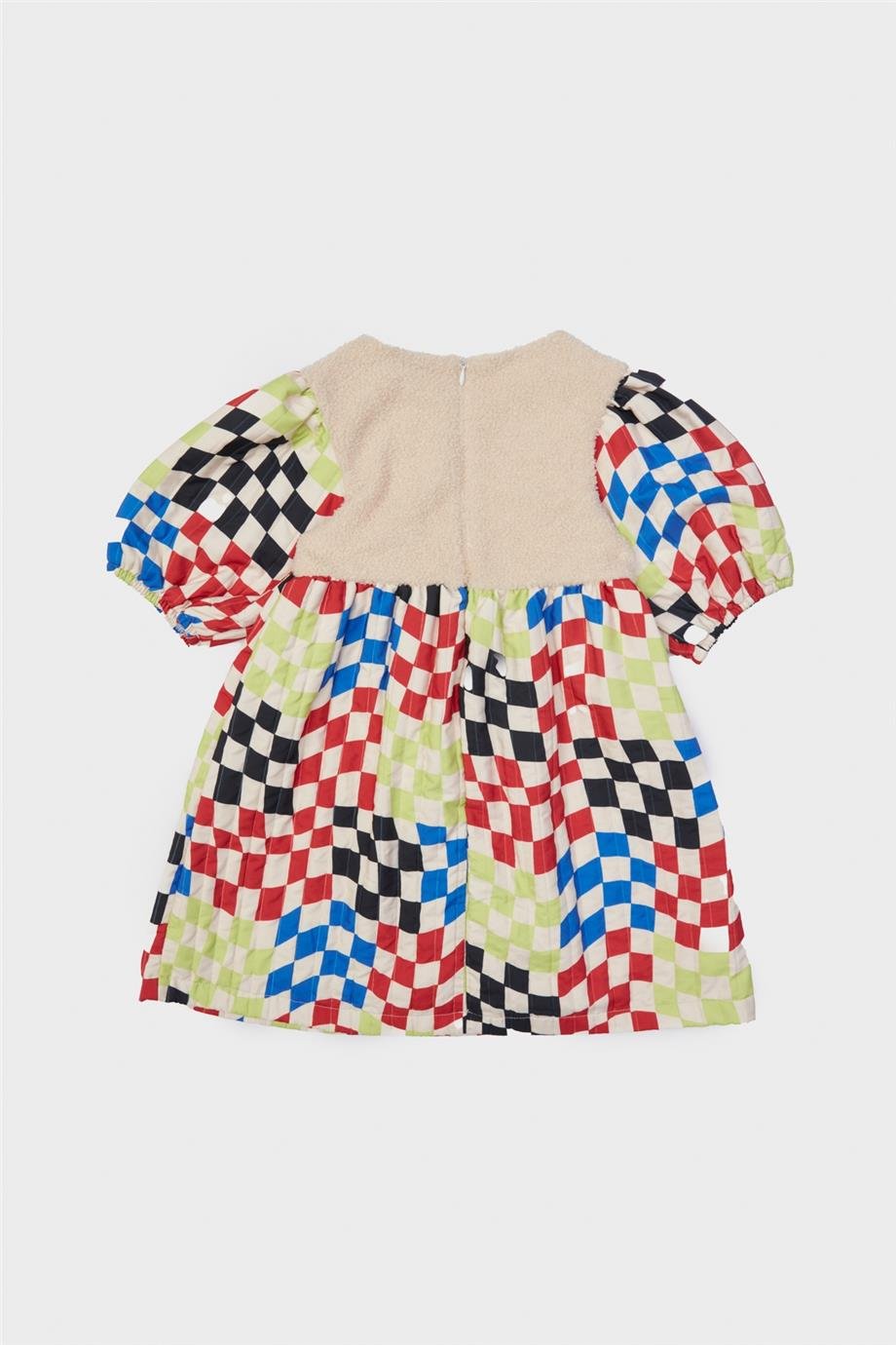 Tyess Kız Çocuk Desenli Elbise