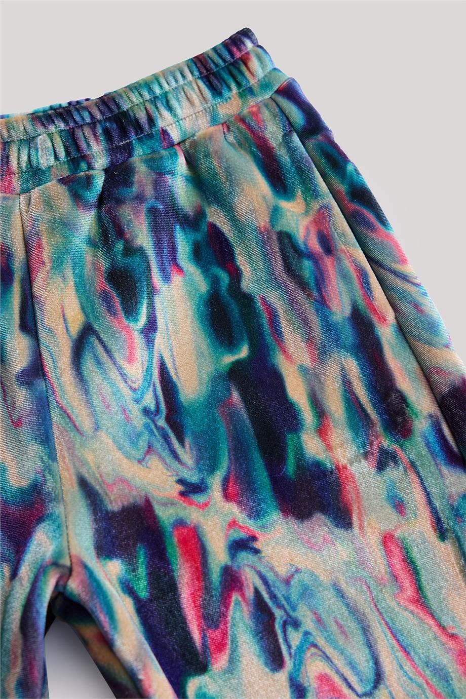 Tyess Kız Çocuk Desenli Eşofman Altı