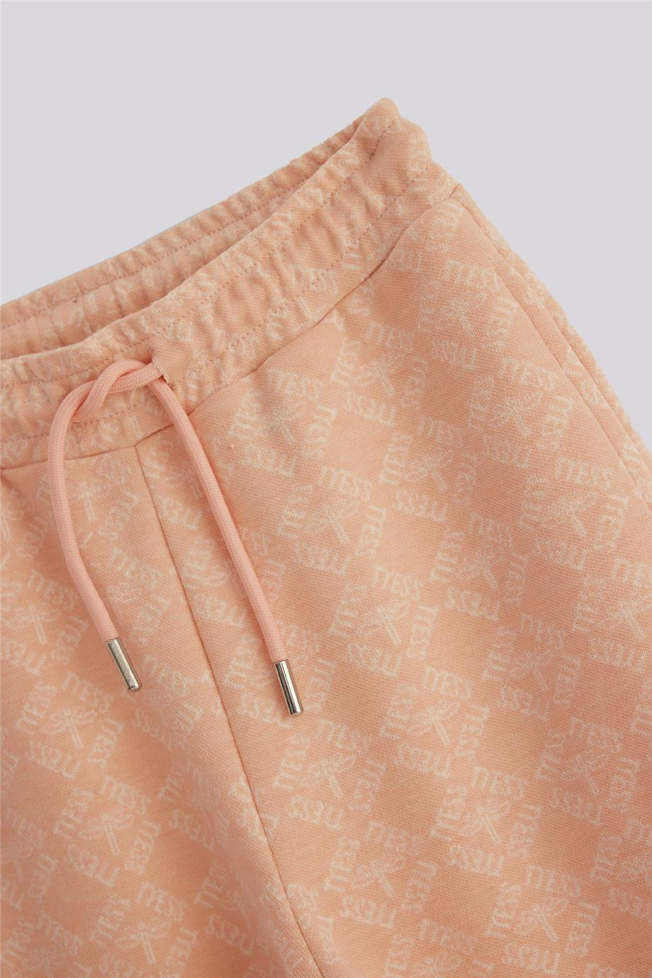 Tyess Kız Çocuk Desenli Eşofman AltıTyess Kız Çocuk Desenli Eşofman Altı