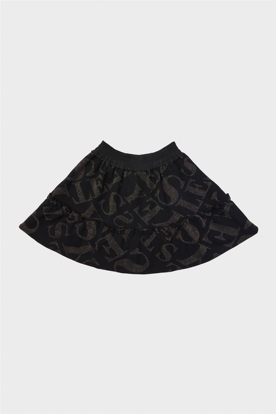 Tyess Kız Çocuk Desenli Etek