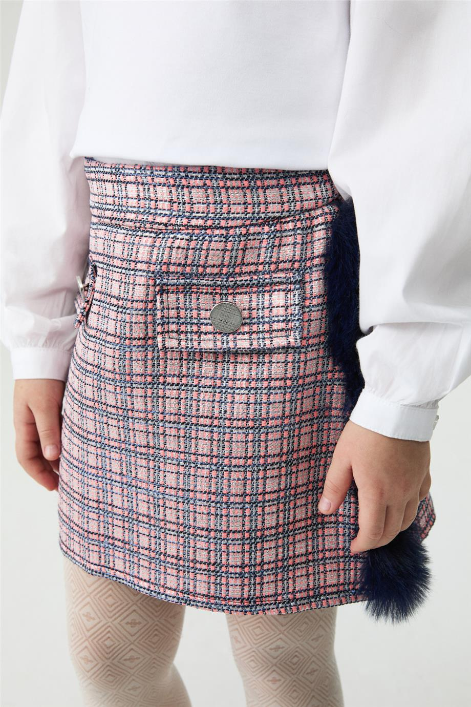 Tyess Girl Patterned SkirtTyess Girl Patterned Skirt