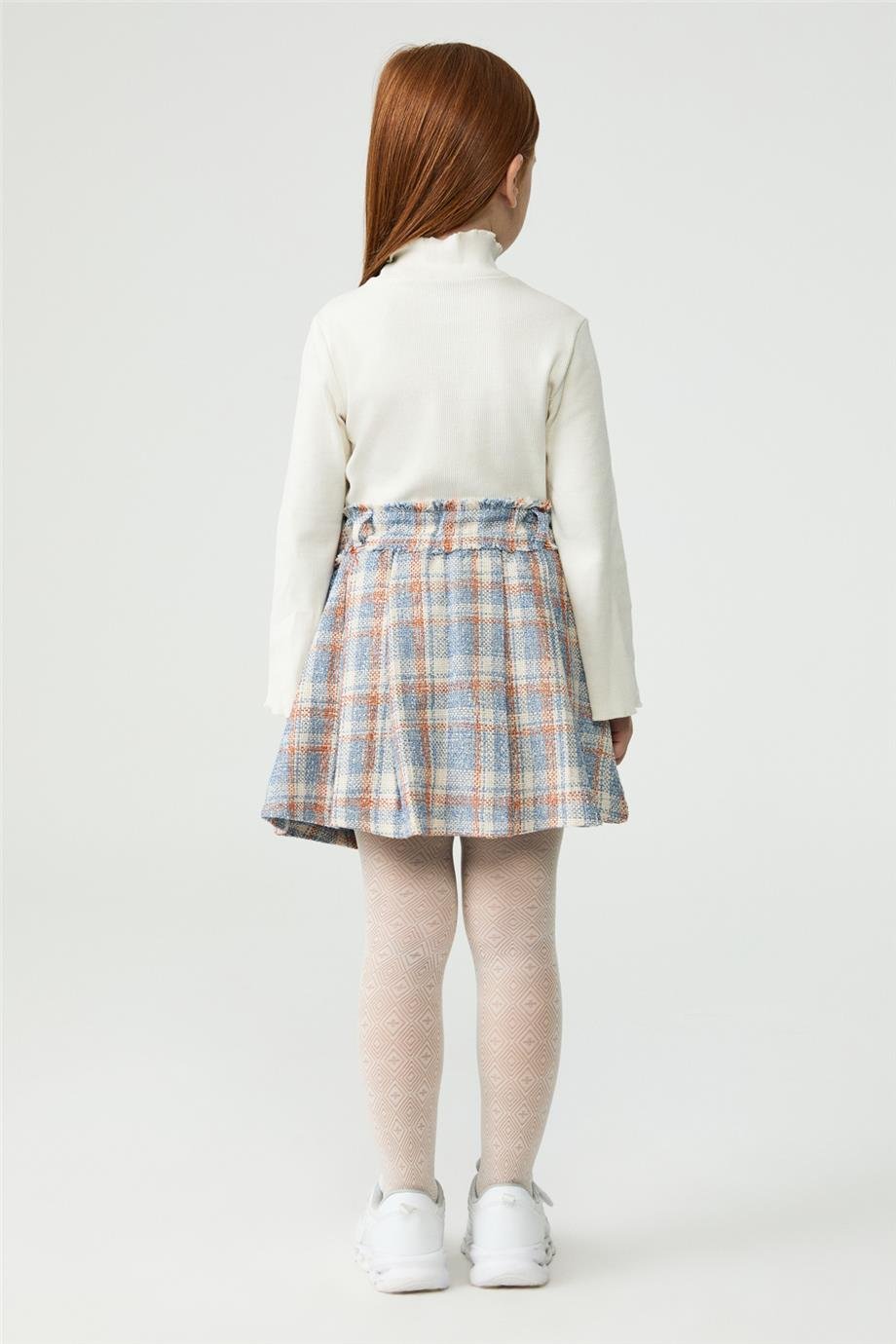 Tyess Kız Çocuk Desenli EtekTyess Kız Çocuk Desenli Etek