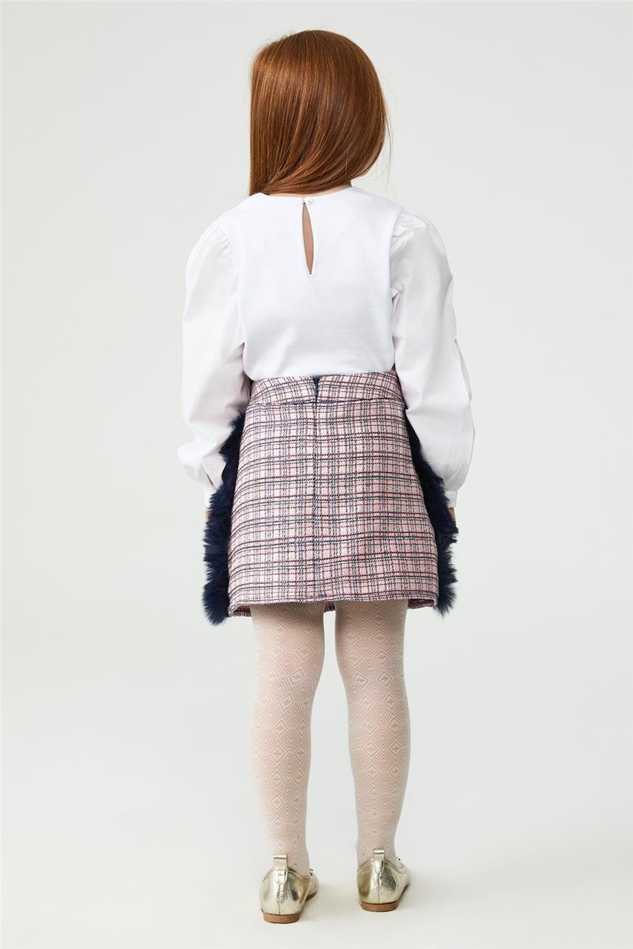 Tyess Girl Patterned SkirtTyess Girl Patterned Skirt