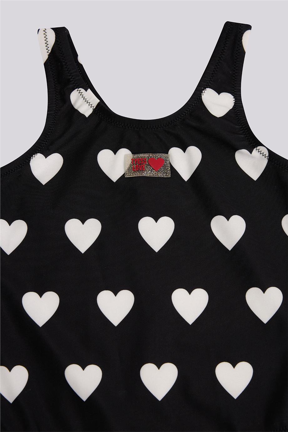 Tyess Girl Patterned SwimsuitTyess Girl Patterned Swimsuit