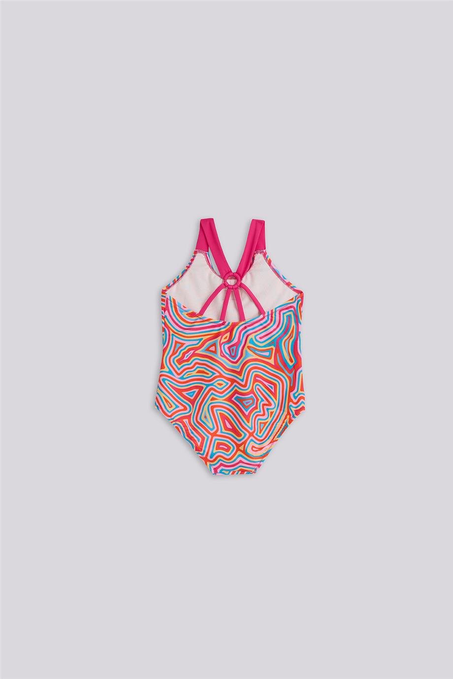 Tyess Girl Patterned SwimsuitTyess Girl Patterned Swimsuit
