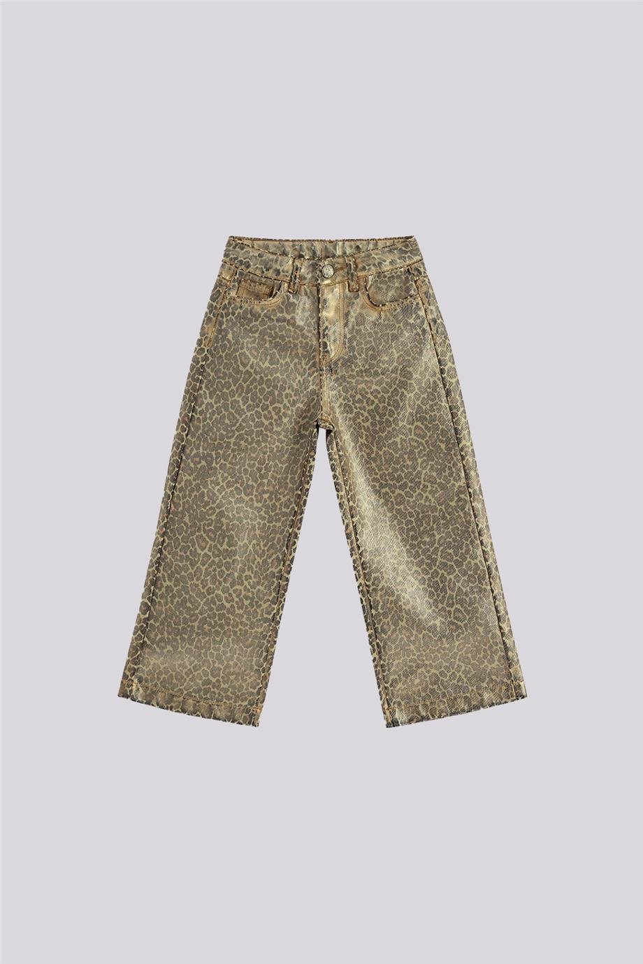 Tyess Kız Çocuk Desenli PantolonTyess Kız Çocuk Desenli Pantolon