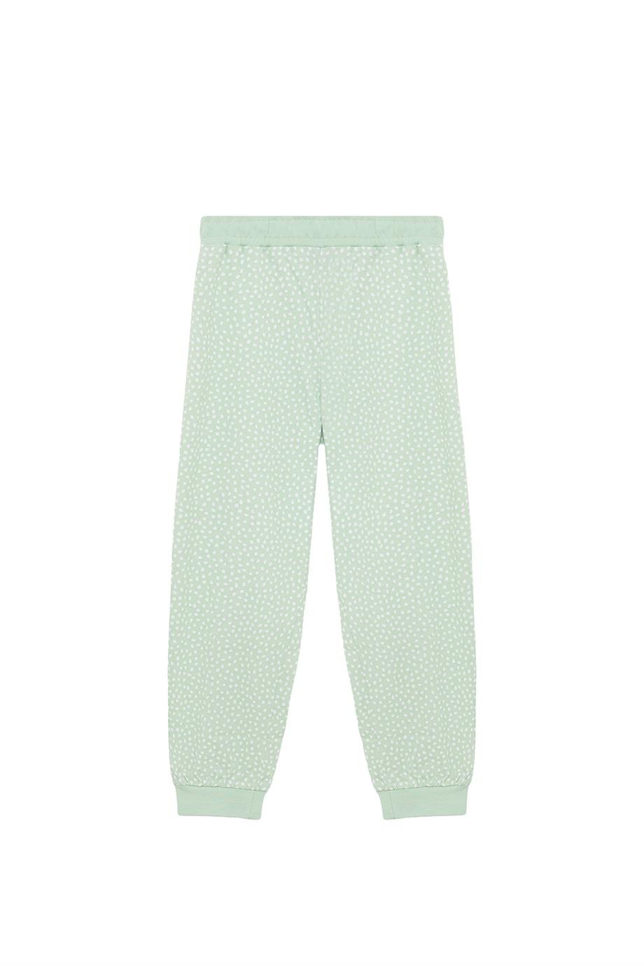 Tyess Girl Patterned Pyjama Suit Tyess Girl Patterned Pyjama Suit 