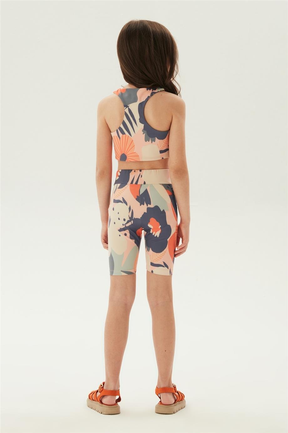 Tyess Kız Çocuk Desenli Tayt