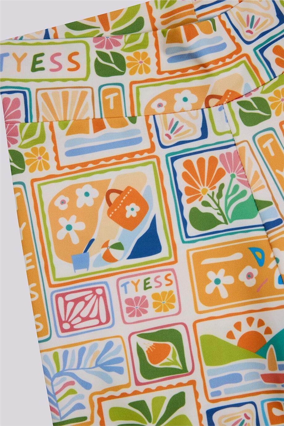 Tyess Girl Patterned TightsTyess Girl Patterned Tights