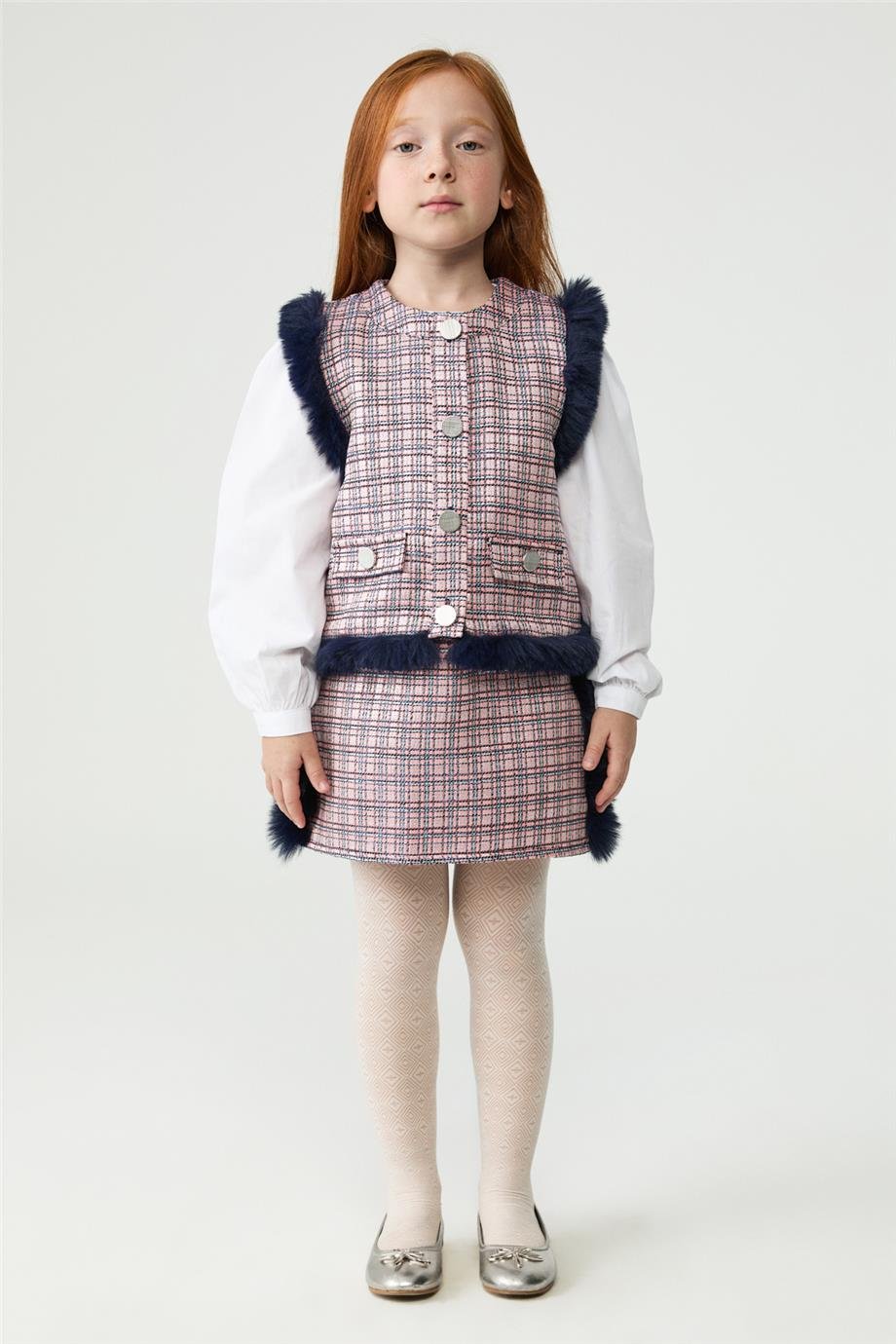 Tyess Girl Patterned VestTyess Girl Patterned Vest